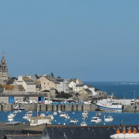 T1 Vue Et Ile De Batz, 2 Min A Pied De La Plage, Roscoff